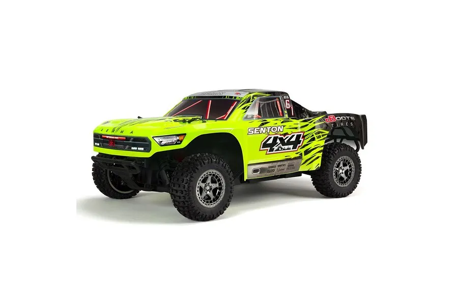 ARRMA Senton 4x4 BLX 3S RC Short Course Truck Electric Brushless 4WD 1/10 Scale RTR - Green image 39298