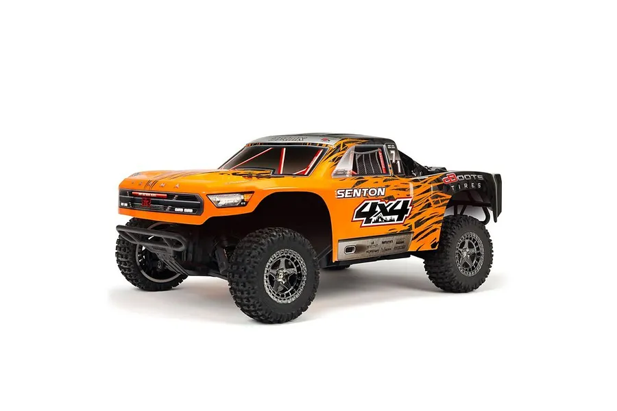 ARRMA Senton 4x4 BLX 3S RC Short Course Truck Electric Brushless 4WD 1/10 Scale RTR - Orange image 39308