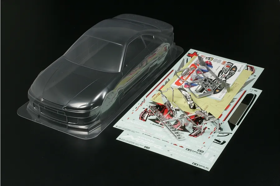 Tamiya 1/10 Nismo Coppermix Silvia Unpainted Body Shell - Clear image 39329