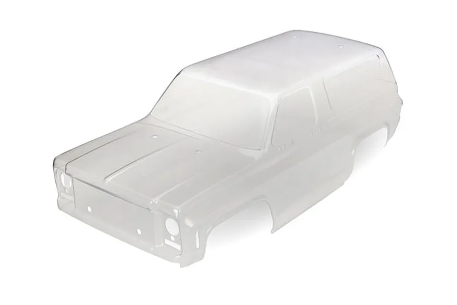 Traxxas 1/10 1979 Chevrolet Blazer Unpainted Body Shell - Clear image 39375