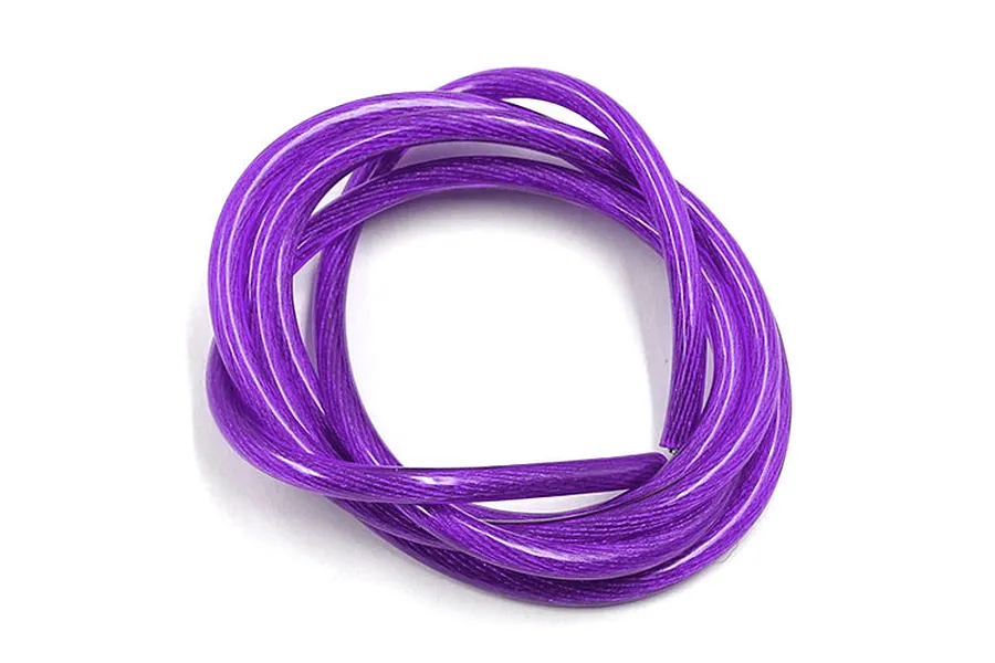 Yeah Racing 12AWG Transparent Purple Wire 1000mm image 39516