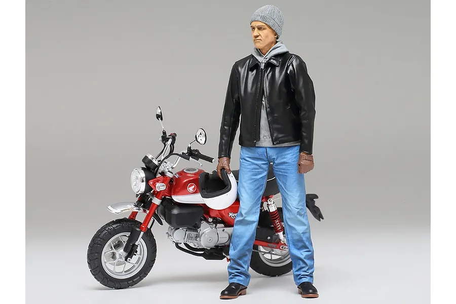 Tamiya 1/12 Street Rider Figure Plastic Model image 39595