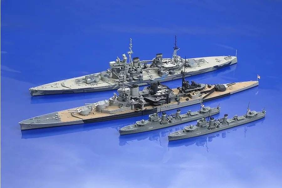Tamiya 1/700 Battle of Malaya Plastic Model Kit image 39606
