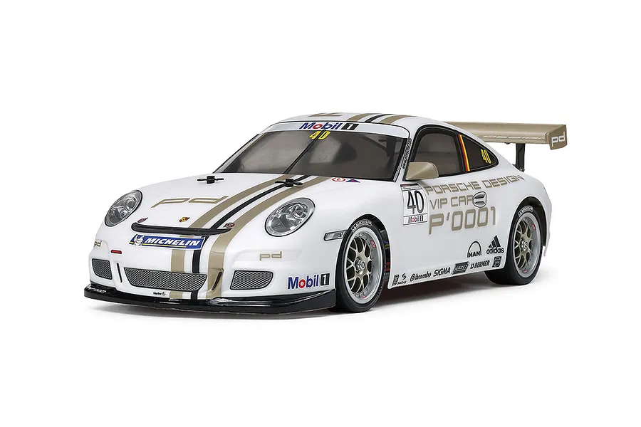 Tamiya TT-01E Porsche 911 GT3 Cup 08 RC On Road Car Electric 4WD 1/10 Scale Kit image 39626