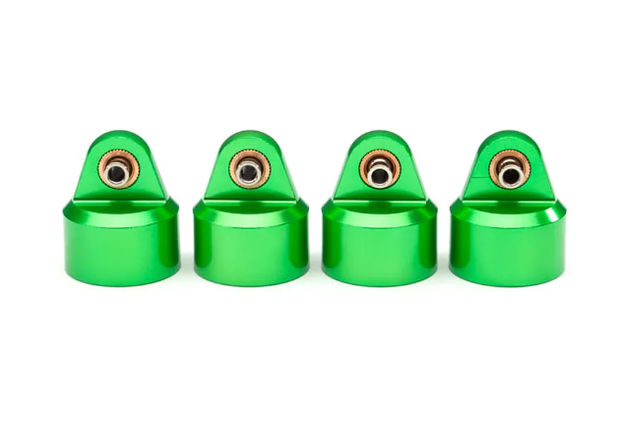 Traxxas Green Aluminium GT-Maxx Shock Caps 4Pcs image 39693
