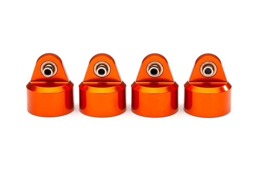 Traxxas Orange Aluminium GT-Maxx Shock Caps 4Pcs image 39695