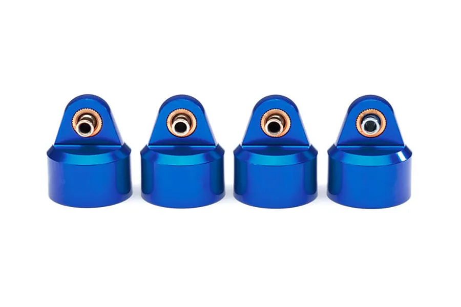 Traxxas Blue Aluminium GT-Maxx Shock Caps 4Pcs image 39696