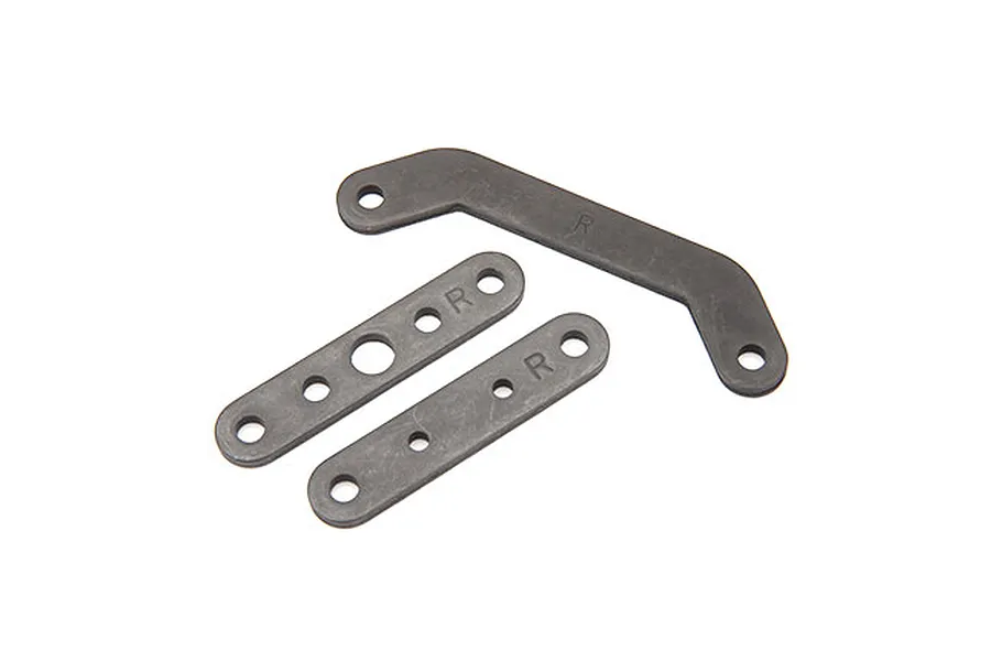 Traxxas Maxx 4S Steel Rear Upper &amp;amp; Lower Tie Bar Set image 39718