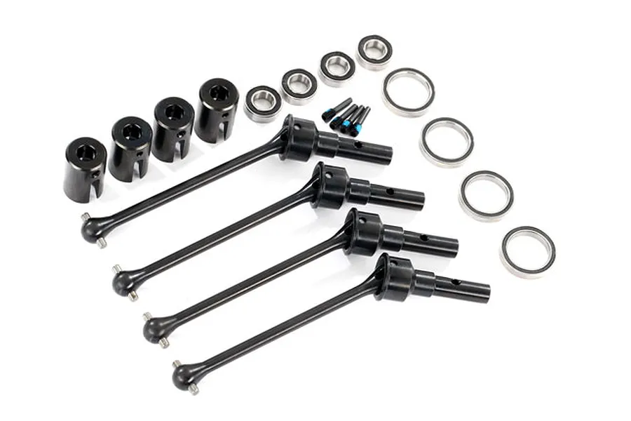Traxxas Maxx 4S Upgrade Steel CV Assembled Drive Shaft Set w/ Hardware image 39775