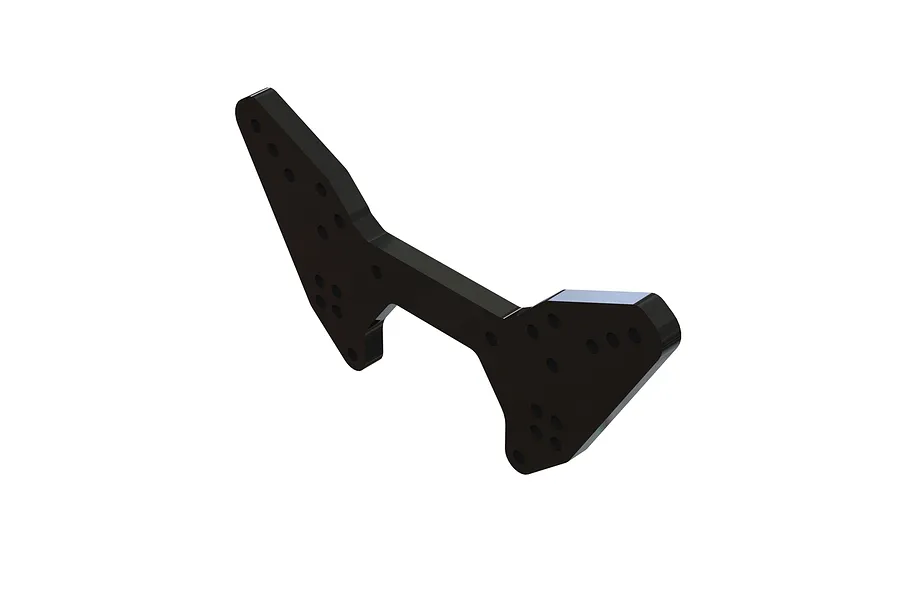 ARRMA Black Aluminium Rear Shock Tower image 39788