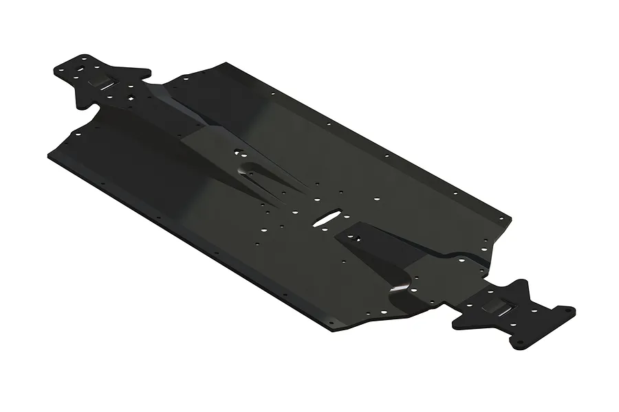 ARRMA Black Aluminium Main Chassis image 39790