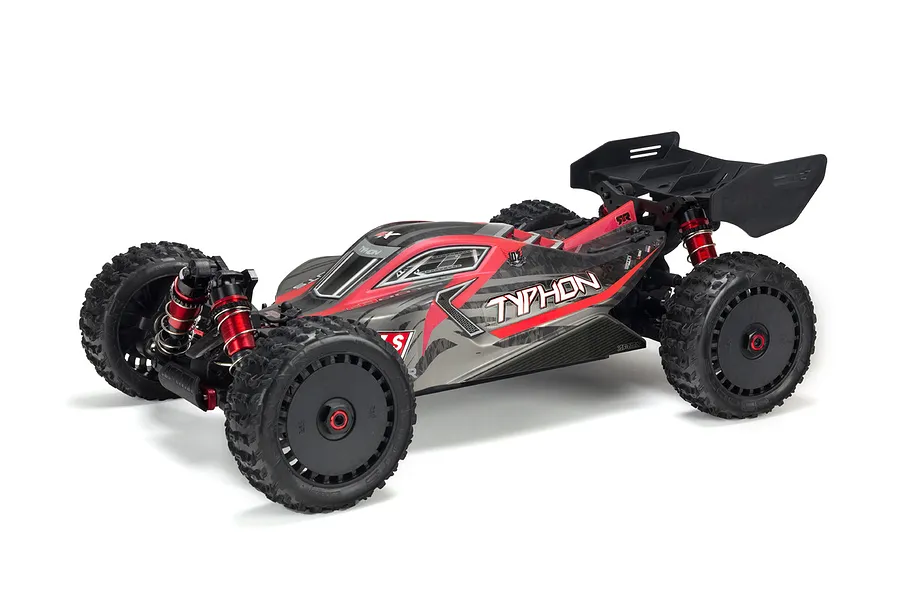 ARRMA 1/8 TYPHON V4 Red Painted Body Shell image 39798