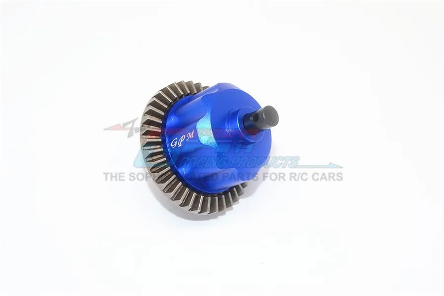 GPM Blue Aluminium Maxx 4S Differential Case Set w/ Screws image 39825