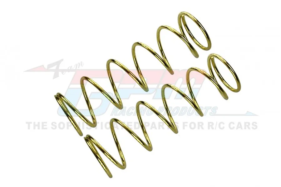 GPM Maxx 4S Gold Front &amp;amp; Rear Shock Spring 2Pcs image 39869