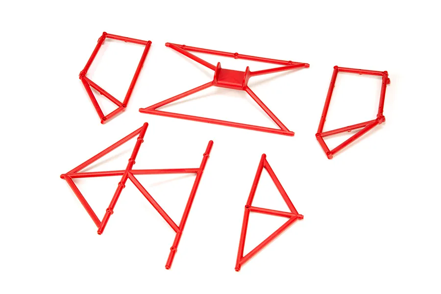 ARRMA 1/7 Mojave Red Roll Cage Set image 39889