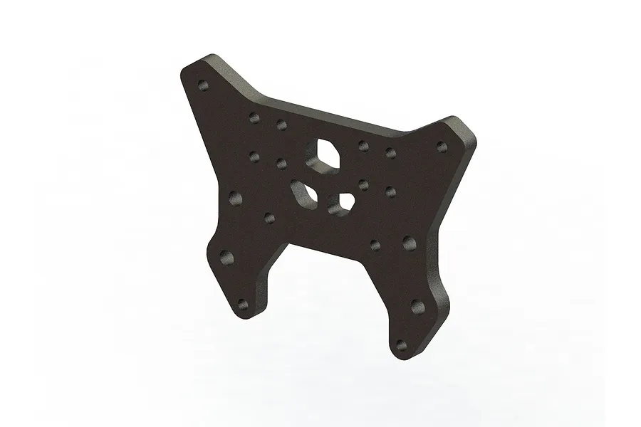 ARRMA Black Aluminium Front Shock Tower image 39923