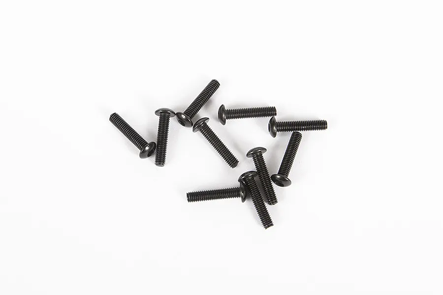 Axial 3x14mm Fine Thread Button Head Screws 10Pcs image 39940