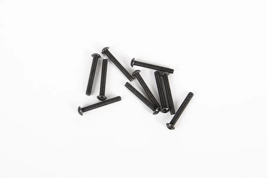 Axial 2.5x18mm Fine Thread Button Head Screws 10Pcs image 39955