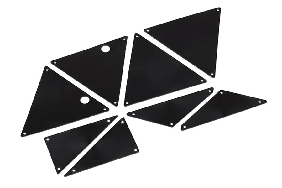 Traxxas UDR Black Tube Chassis Panel Set image 39966