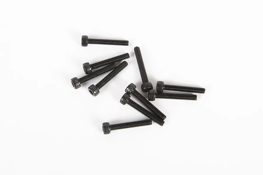 Axial 2.5x16mm Fine Thread Cap Head Screws 10Pcs image 39985