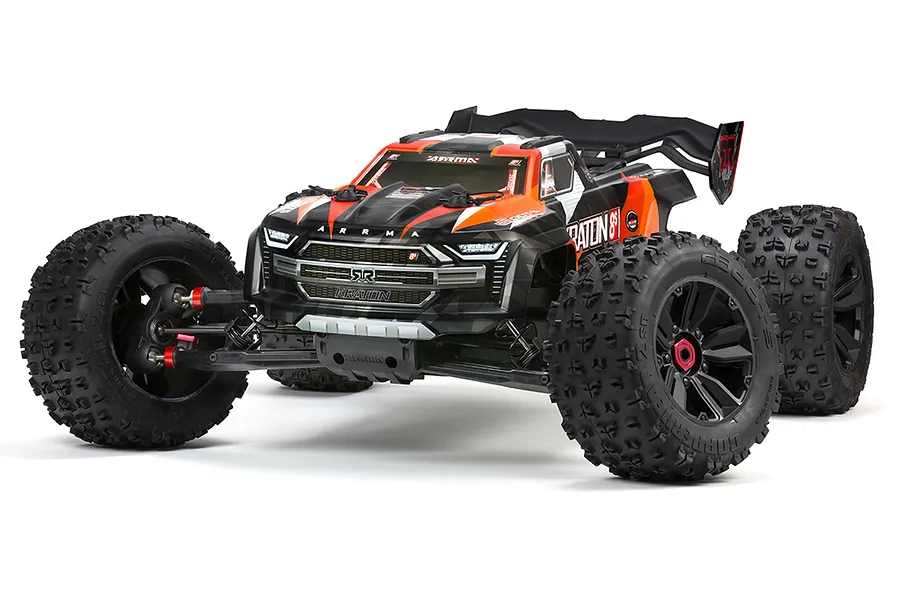 ARRMA Kraton 8S BLX RC Truggy Electric Brushless 1/5 Scale RTR - Orange image 40077