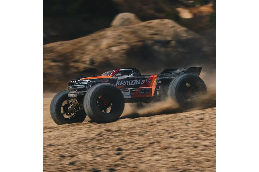 ARRMA Kraton 8S BLX RC Truggy Electric Brushless 1/5 Scale RTR - Orange image 40087