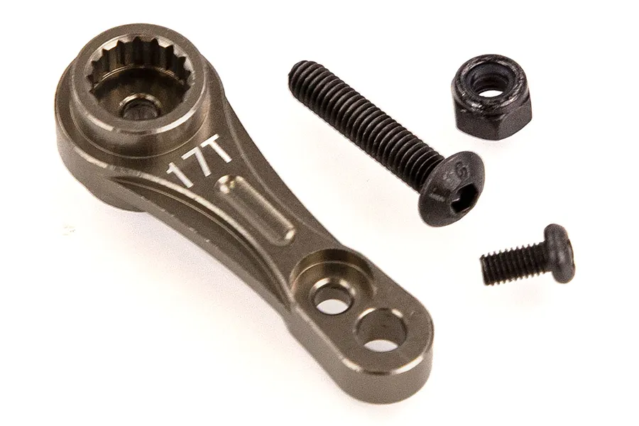 Rovan Gunmetal Aluminium 15T &amp;amp; 17T Servo Horn image 40095