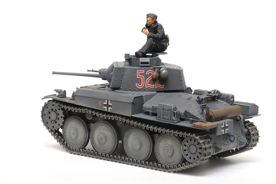 Tamiya 1/35 German Panzerkampfwagen 38T Ausf. E/F Tank Scaled Plastic Model Kit image 40126