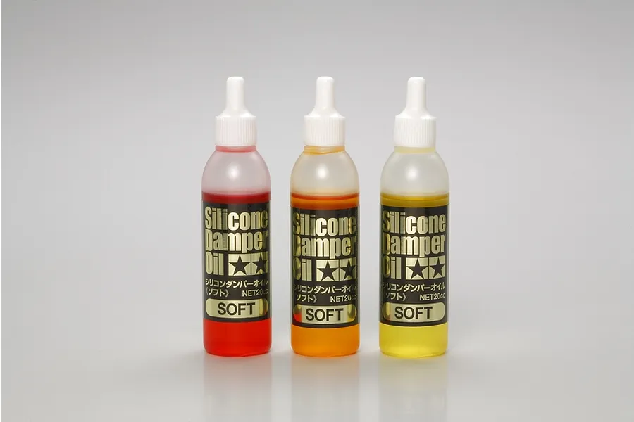 Tamiya Silicone Shock Oil #200, #300, #400 Soft 20ml 3Pc Set image 40135