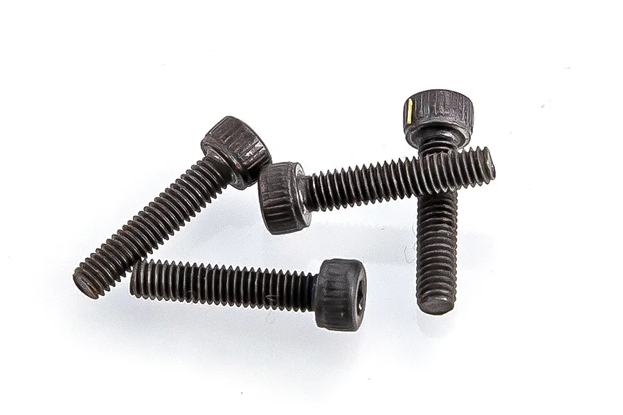 HSP 2.5x12mm Fine Thread Button Head Screws 4Pcs image 40250