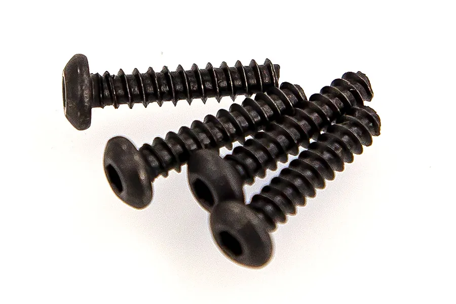 HSP 3x14mm Coarse Thread Button Head Screws 4Pcs image 40255