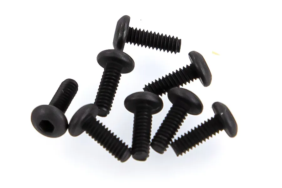 HSP 2x5mm Fine Thread Button Head Screws 8Pcs image 40257