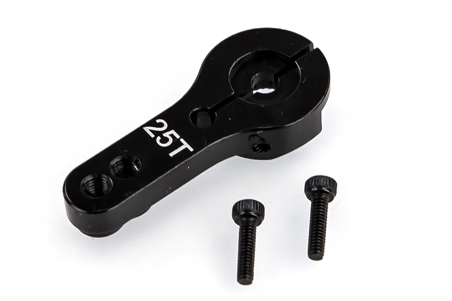 Power HD Black Aluminium 25T Servo Horn image 40263