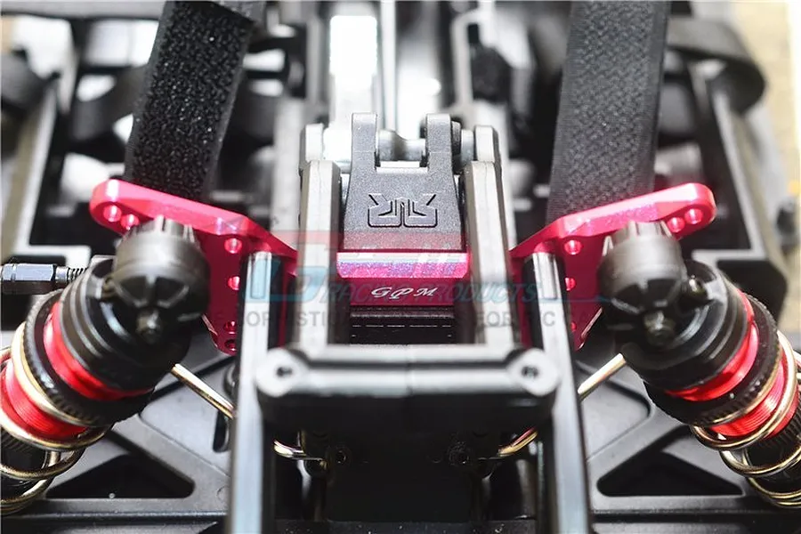 GPM Red Aluminium ARRMA Limitless &amp;amp; Infraction Rear Shock Tower image 40331