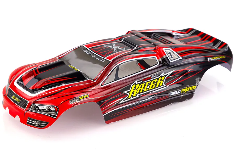 Xinlehong 1/12 Racer Red Painted Body Shell image 40389