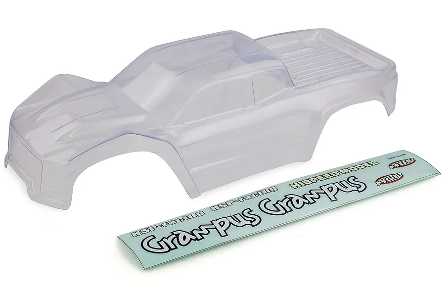 HSP 1/10 Crusher Truck Unpainted Body Shell image 40408