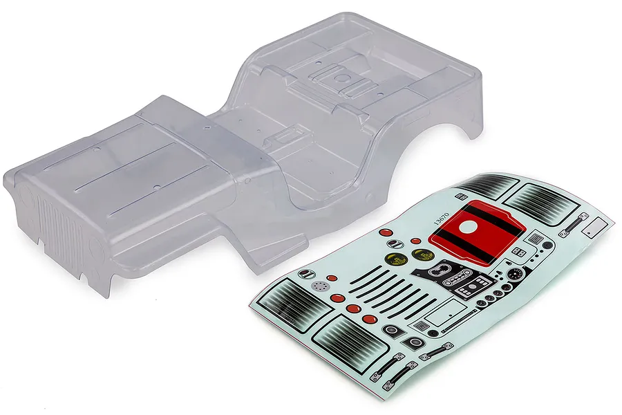 HSP 1/10 Off Road Scout Truck Unpainted Body Shell image 40414