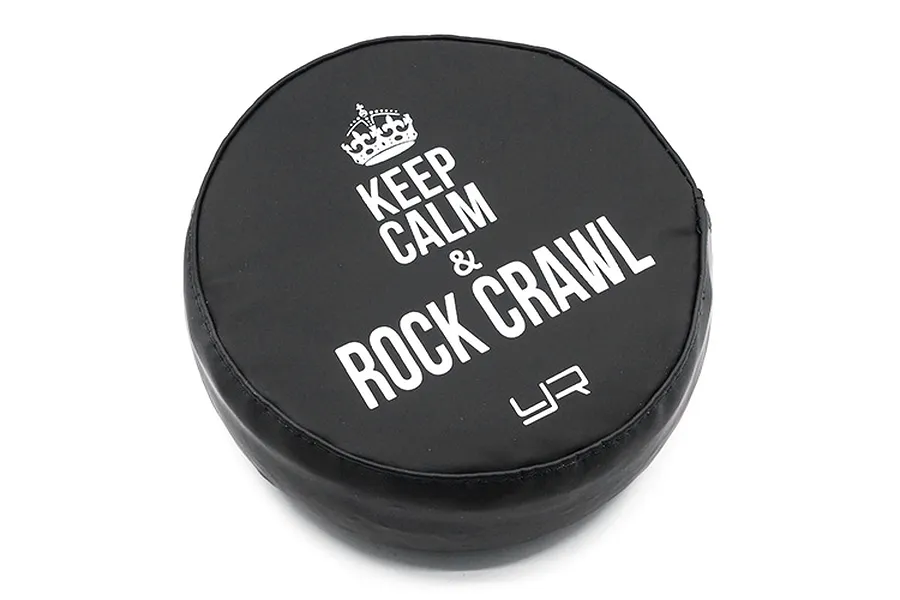Yeah Racing 1/10 Tyre Cover for 1.9&amp;quot; Crawler Wheels - Keep Calm &amp;amp; Rock Crawl image 40424