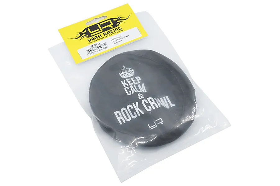 Yeah Racing 1/10 Tyre Cover for 1.9&amp;quot; Crawler Wheels - Keep Calm &amp;amp; Rock Crawl image 40426