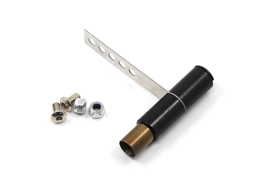 Yeah Racing 1/10 Stainless Steel Exhaust Pipe image 40451