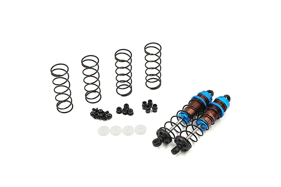 Yeah Racing 1/10 Blue Aluminium Go Big Bore Off Road 80mm Shocks 2Pcs image 40499