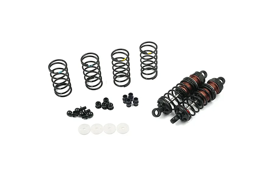 Yeah Racing 1/10 Black Aluminium Go Big Bore Off Road 65mm Shocks 2Pcs image 40502