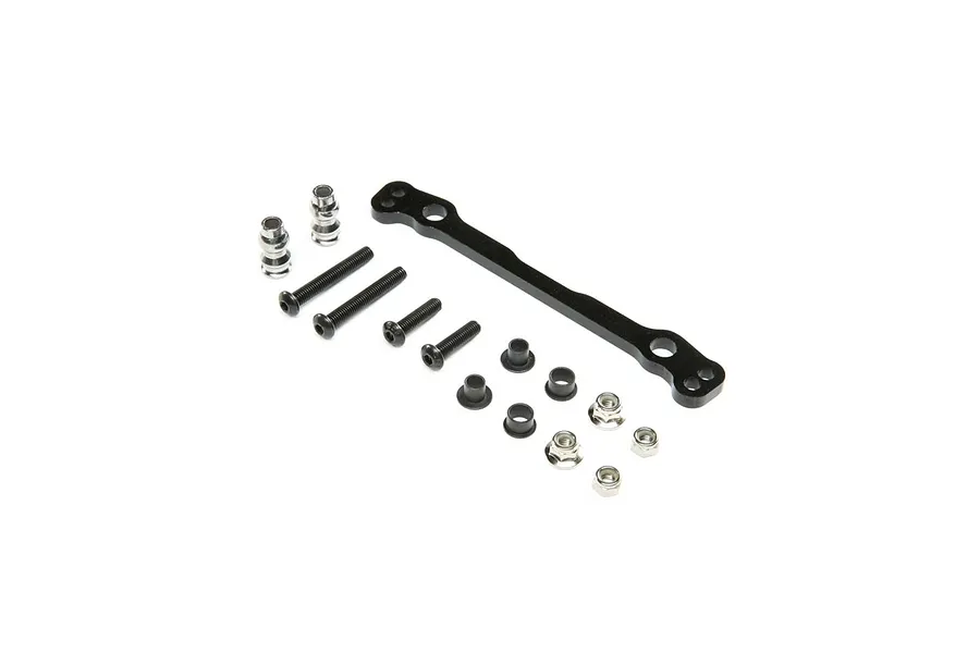 Losi Black Aluminium DBXL-E 2.0 Steering Rack w/ Hardware image 40546