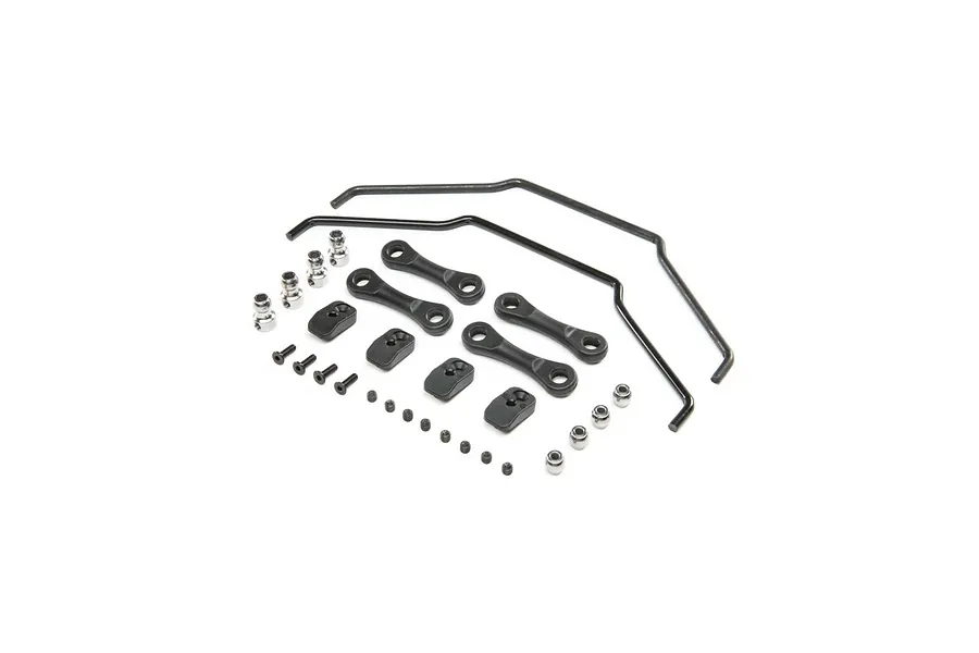 Losi DBXL-E 2.0 Front &amp;amp; Rear Sway Bar Kit image 40549