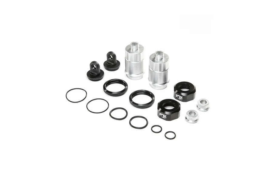 Losi Silver Aluminium DBXL-E 2.0 Shock Body Set w/ Fox Caps image 40559