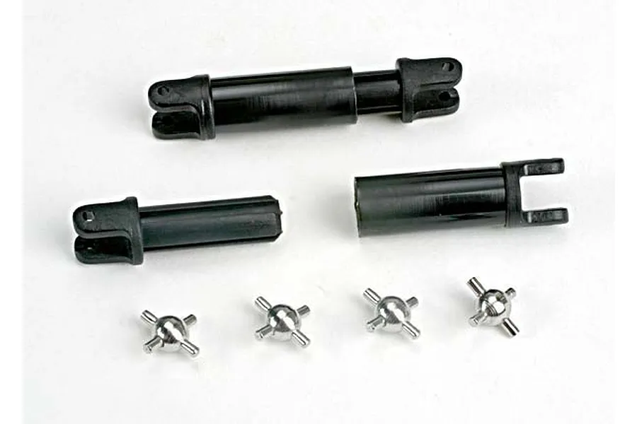Traxxas Splined Half Shaft Set w/ 4 U Joints image 4062