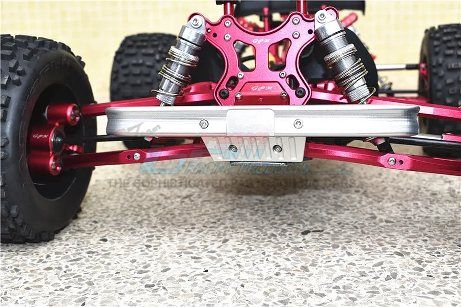 GPM Black Aluminium ARRMA Kraton, Outcast, &amp;amp; Notorious Front Bumper image 40627