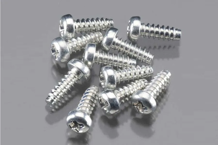 Tamiya 2x6mm Coarse Thread Button Head Screws 10Pcs image 40652