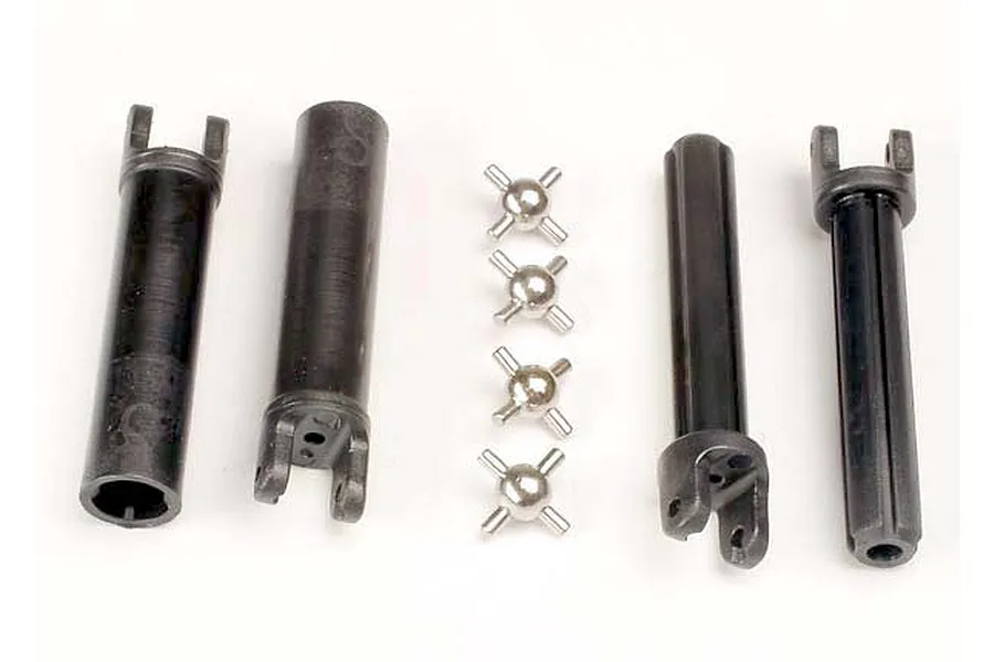 Traxxas Splined Half Shaft Set w/ 4 U Joints image 4078