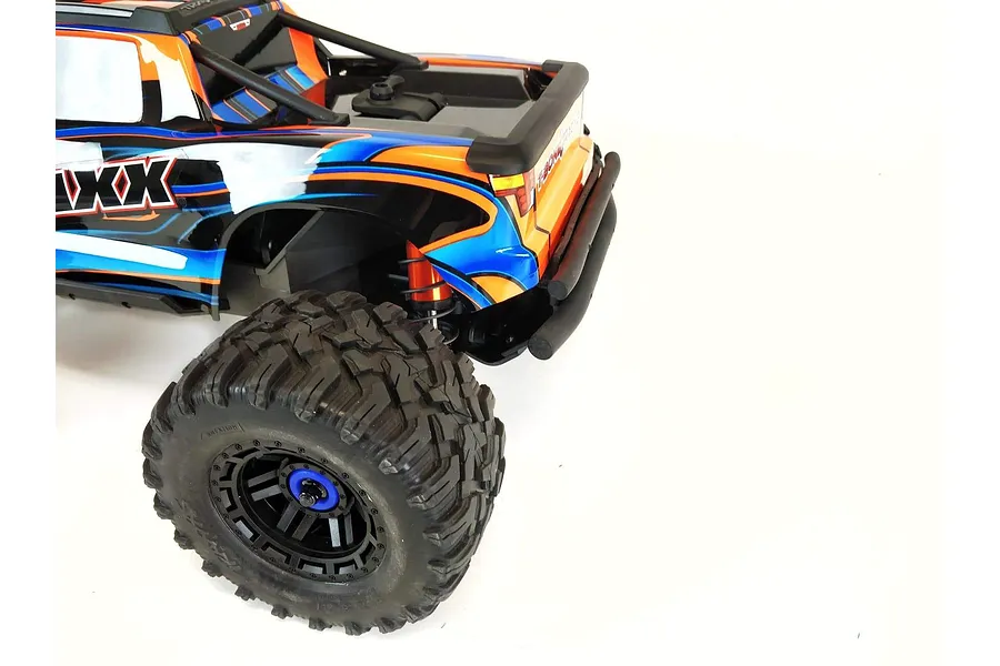 T-Bone Racing Black Traxxas Maxx 4S Rear XV4 Bumper image 40798